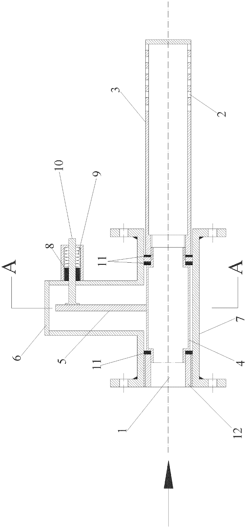 Gas liquid mixing apparatus and application method thereof