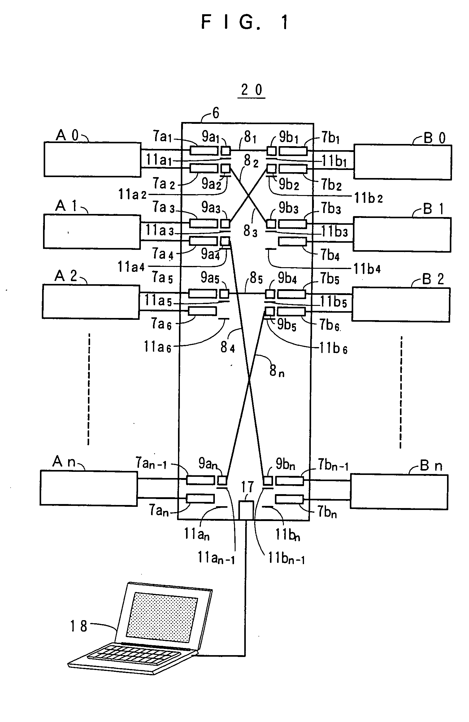 Distributing system