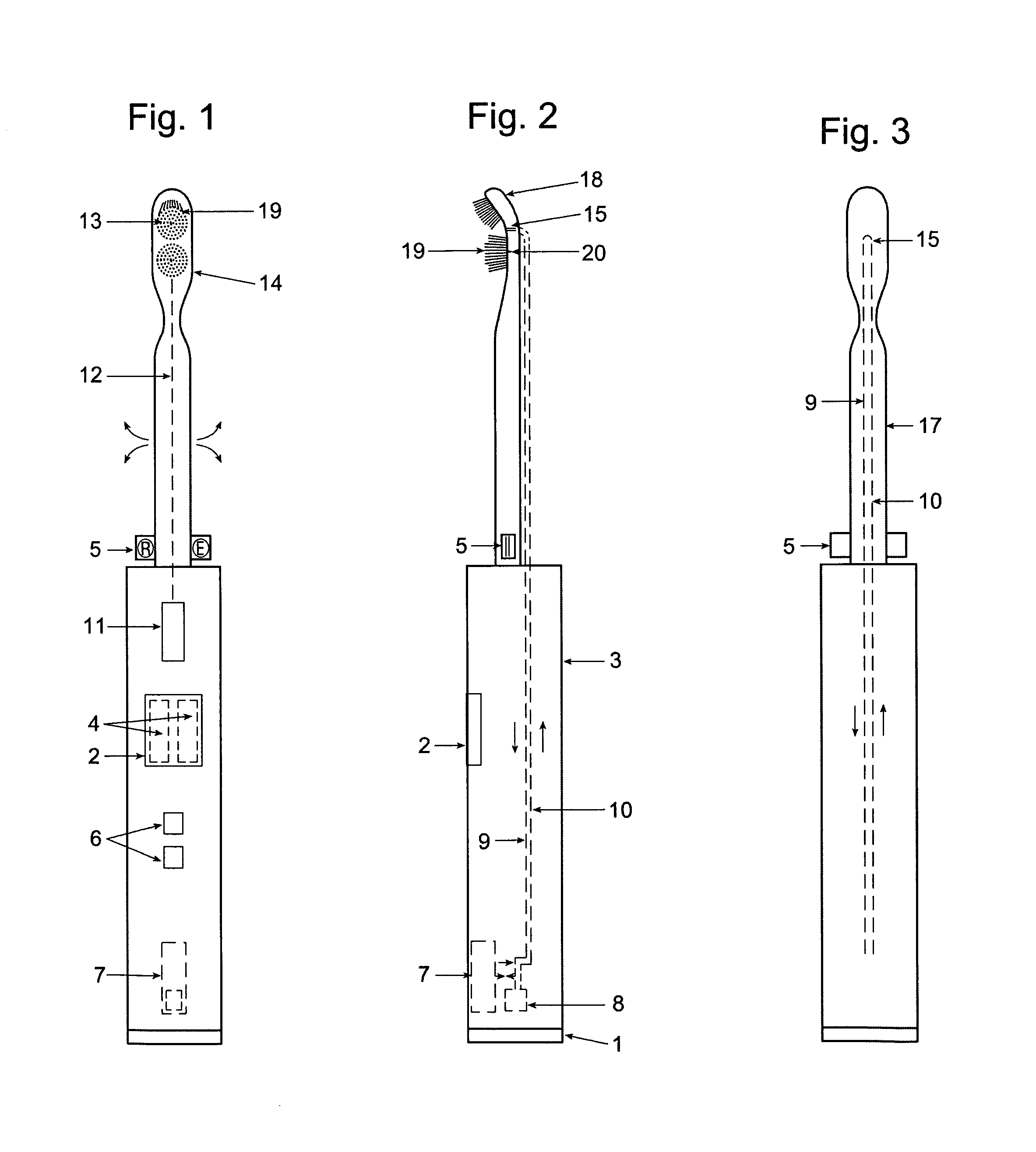 Toothbrush for prevention treatment of tooth sensitivity and method therefor