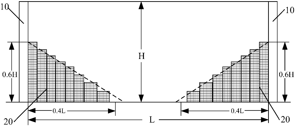 Nitriding sintering method for silicon nitride and silicon carbide combined refractory product