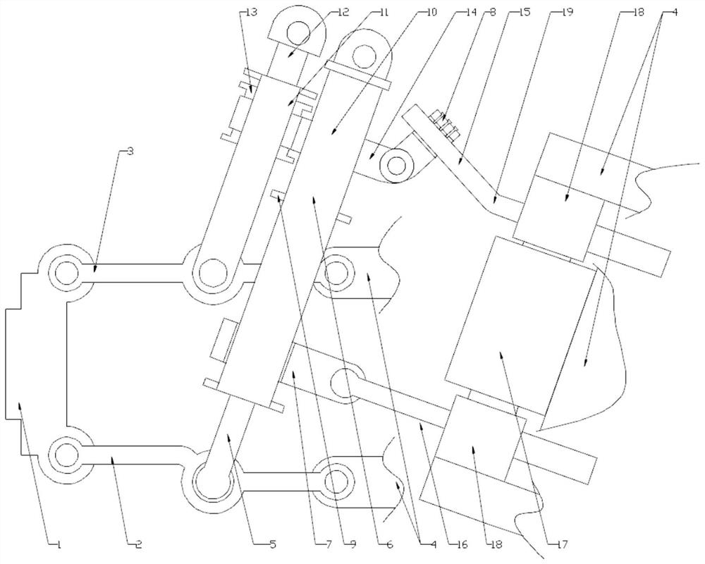 An electric drive adjustable suspension