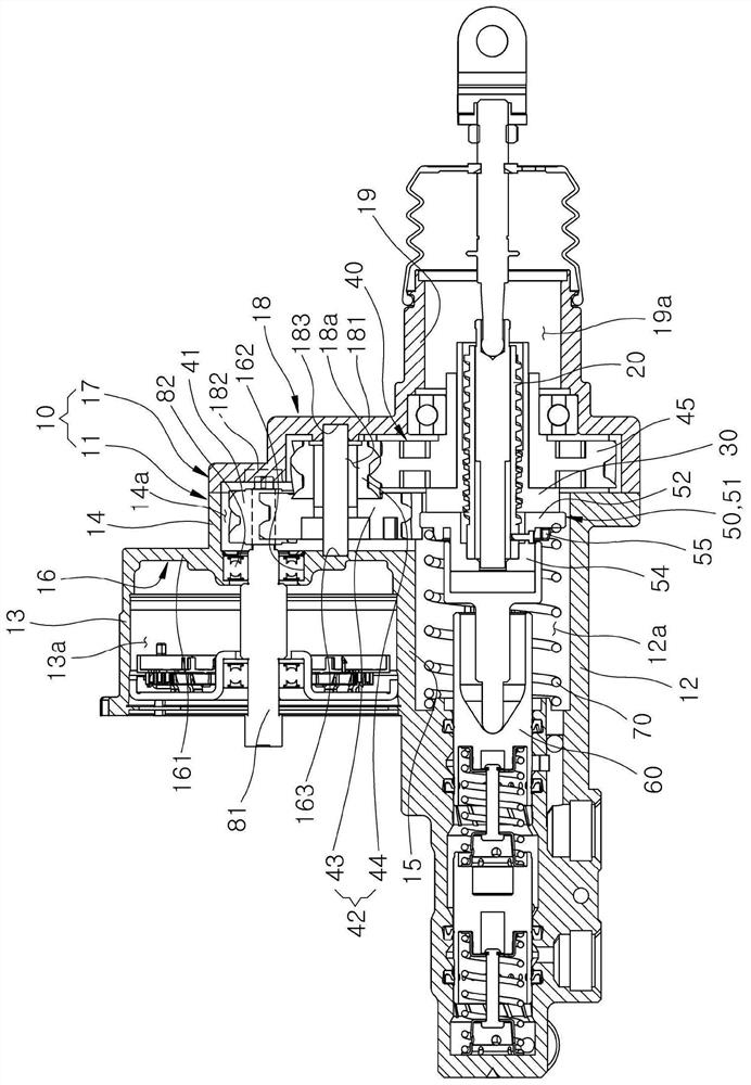 Electric booster for vehicle