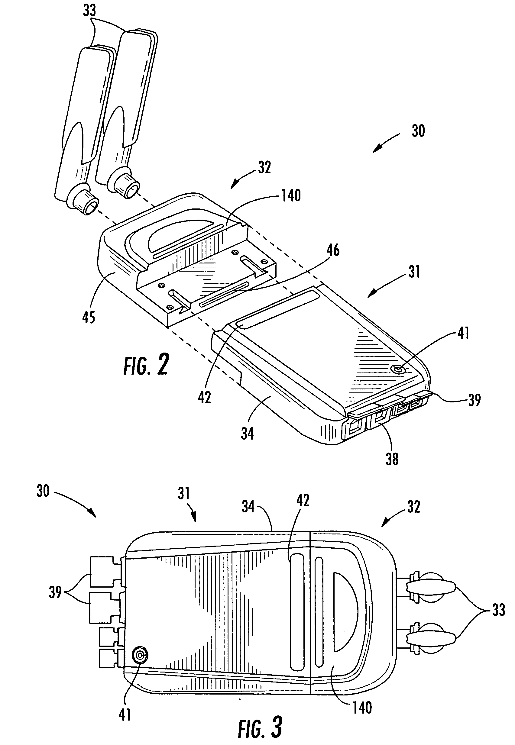 Modular cryptographic device and related methods