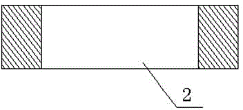 Method for milling step-shaped roller ring blank element by using numerical control ring milling machine