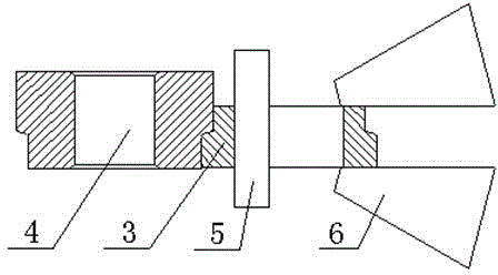 Method for milling step-shaped roller ring blank element by using numerical control ring milling machine