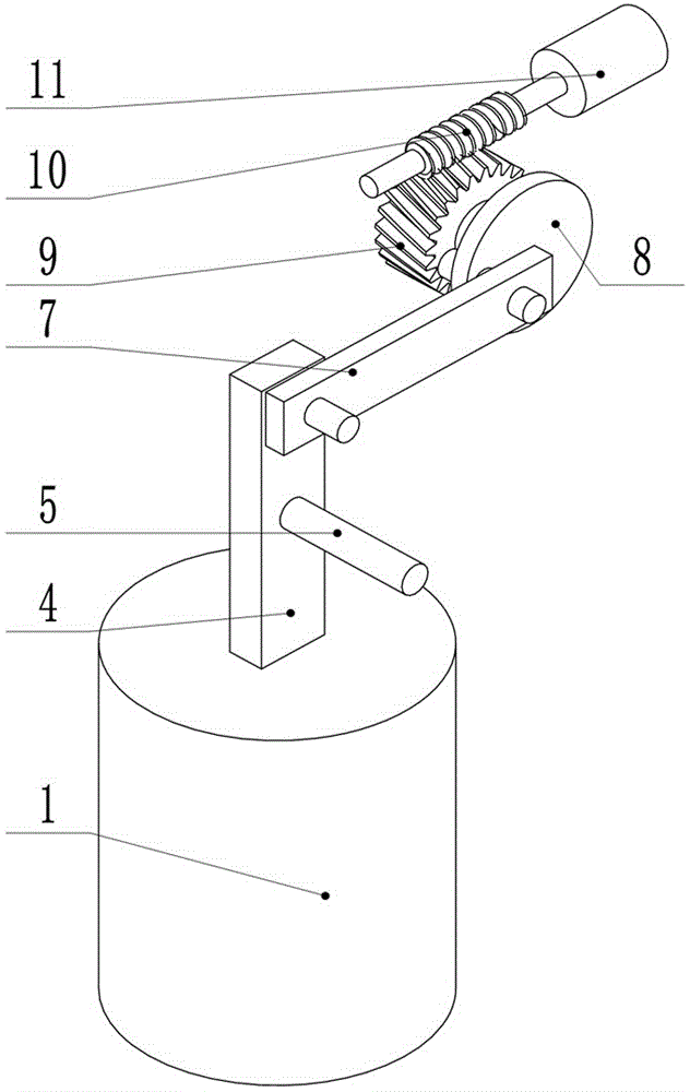 Rotatable street lamp