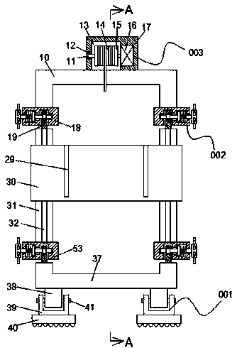 Assembled multi-angle heavy lifting machine