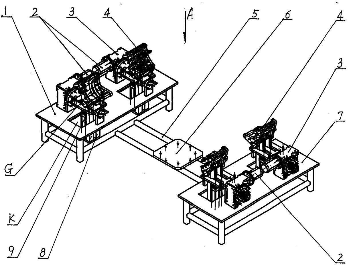 Combined clamp for welding sleeve and reinforcing pin on welding shoe panel