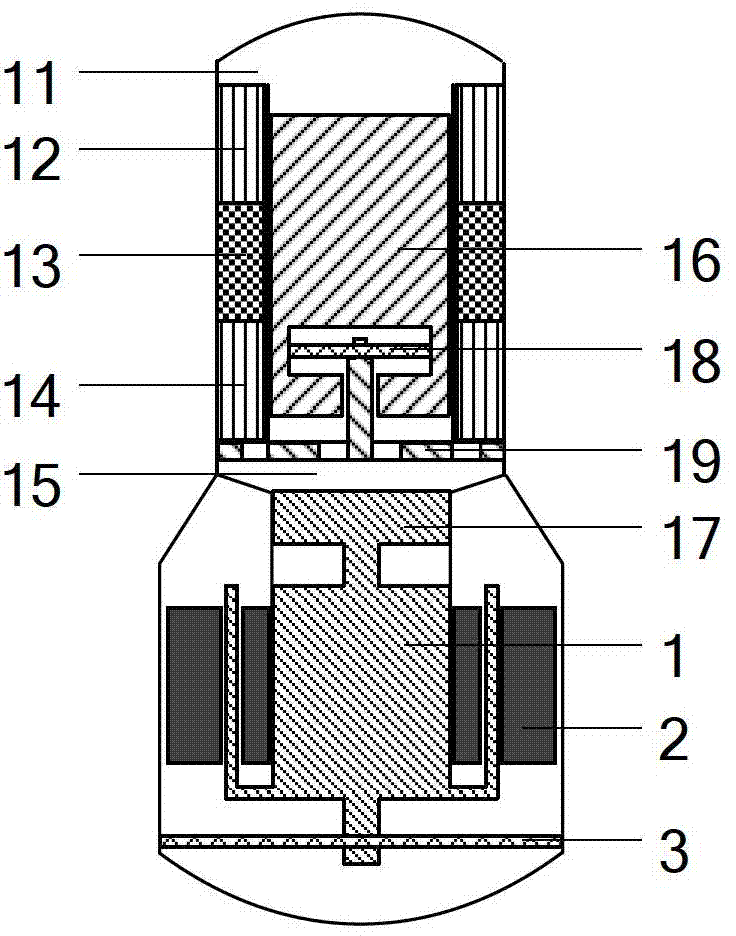 Free piston Stirling engine system utilizing high-low temperature heat sources meanwhile