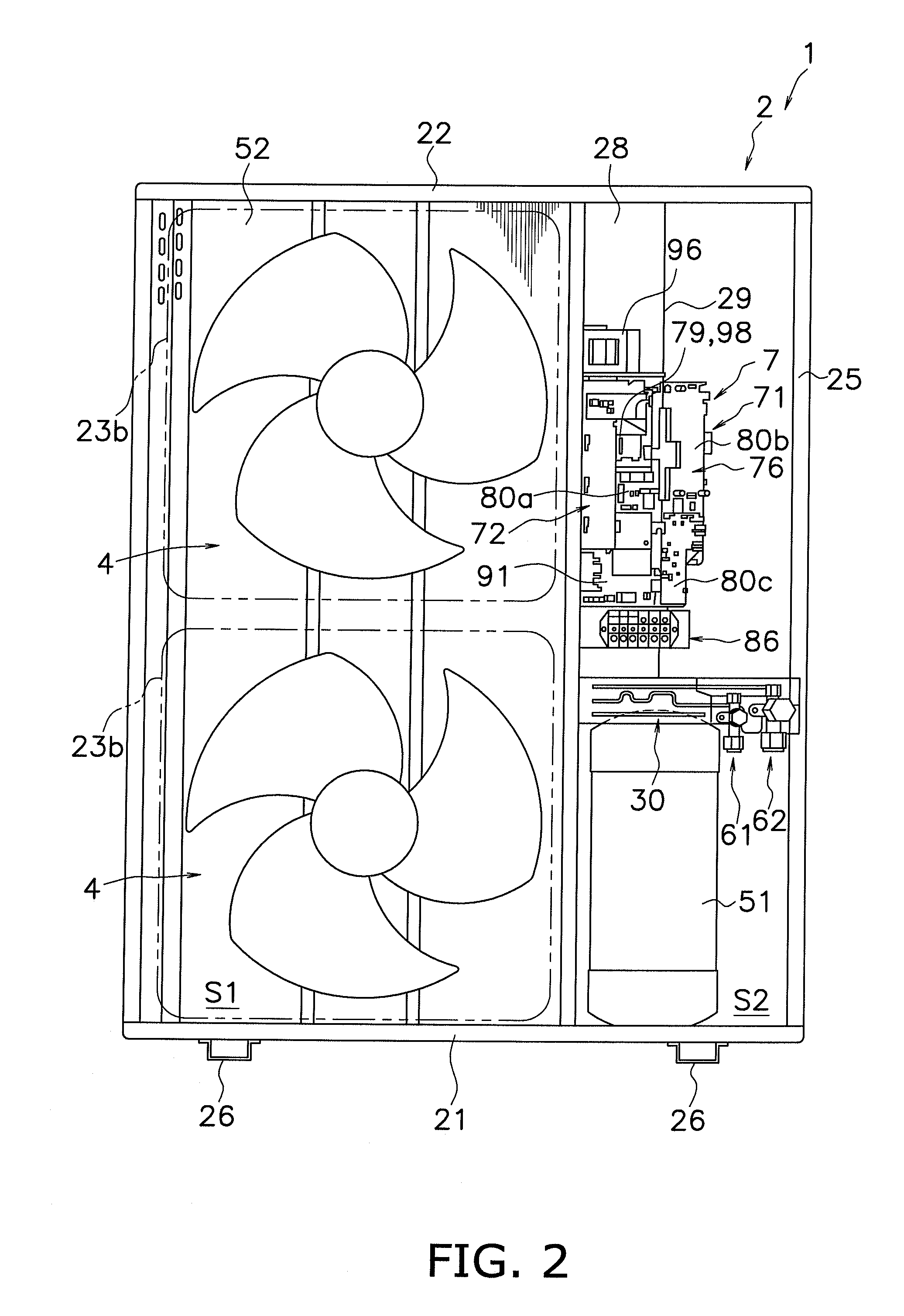 Electrical equipment assembly and outdoor unit  of air conditioner disposed with the electrical equipment assembly