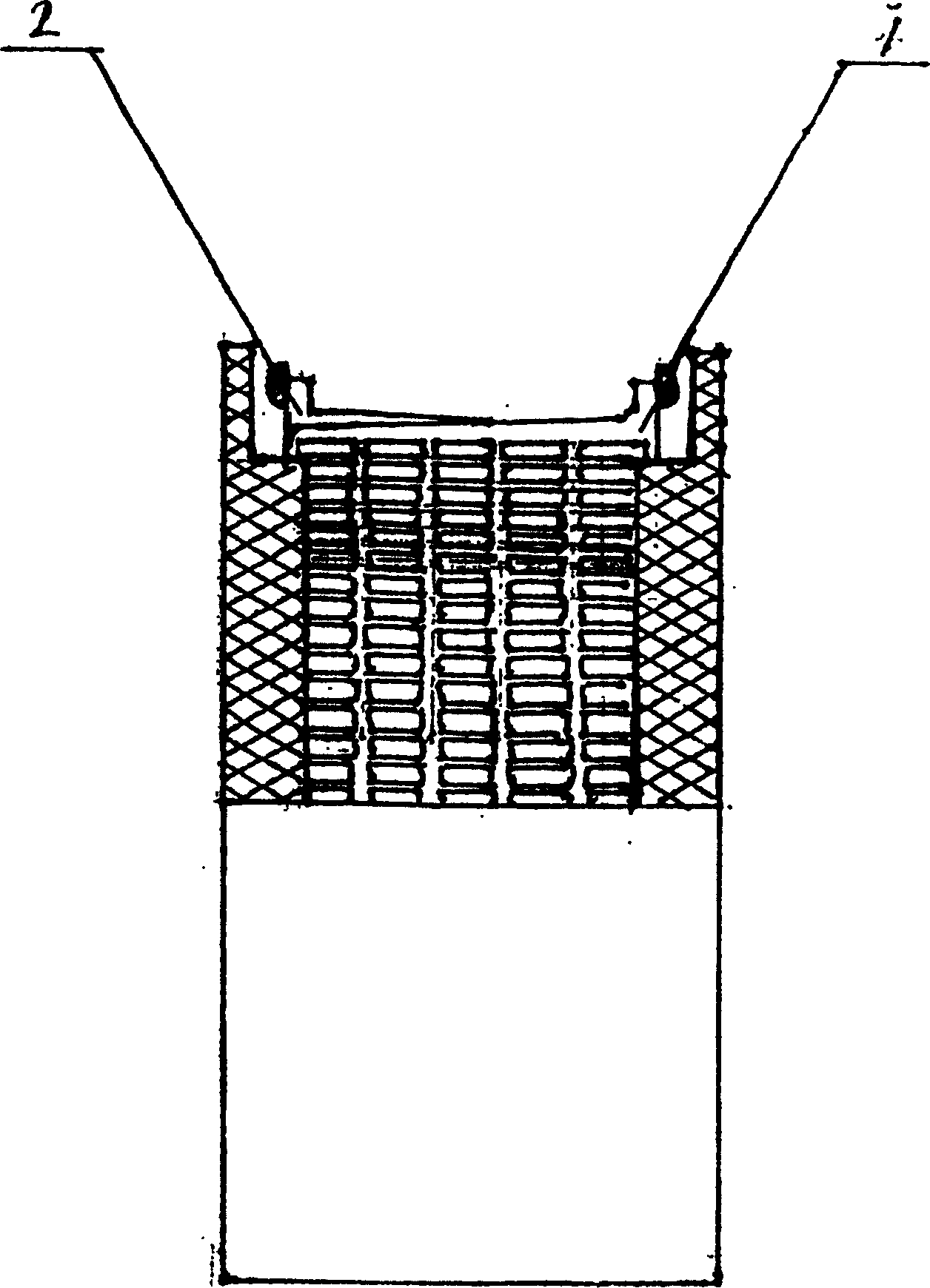 Method for producing balance together negative-positive plate of battery