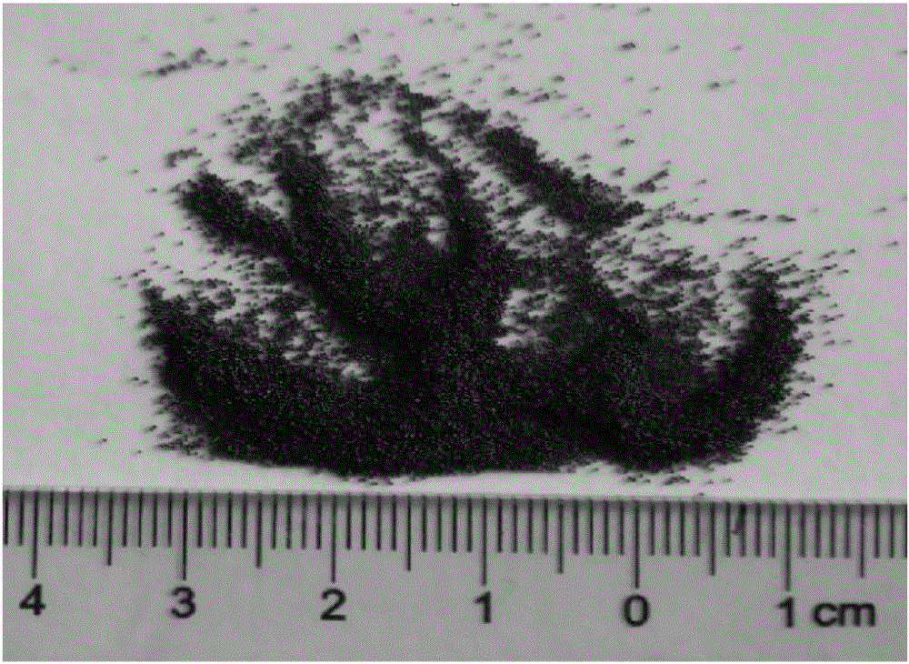 Submillimeter-level polystyrene-base spherical active carbon, and preparation method and application thereof