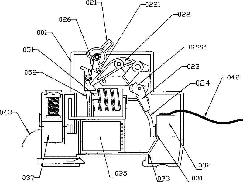 Electromagnetic short circuit protection breaker