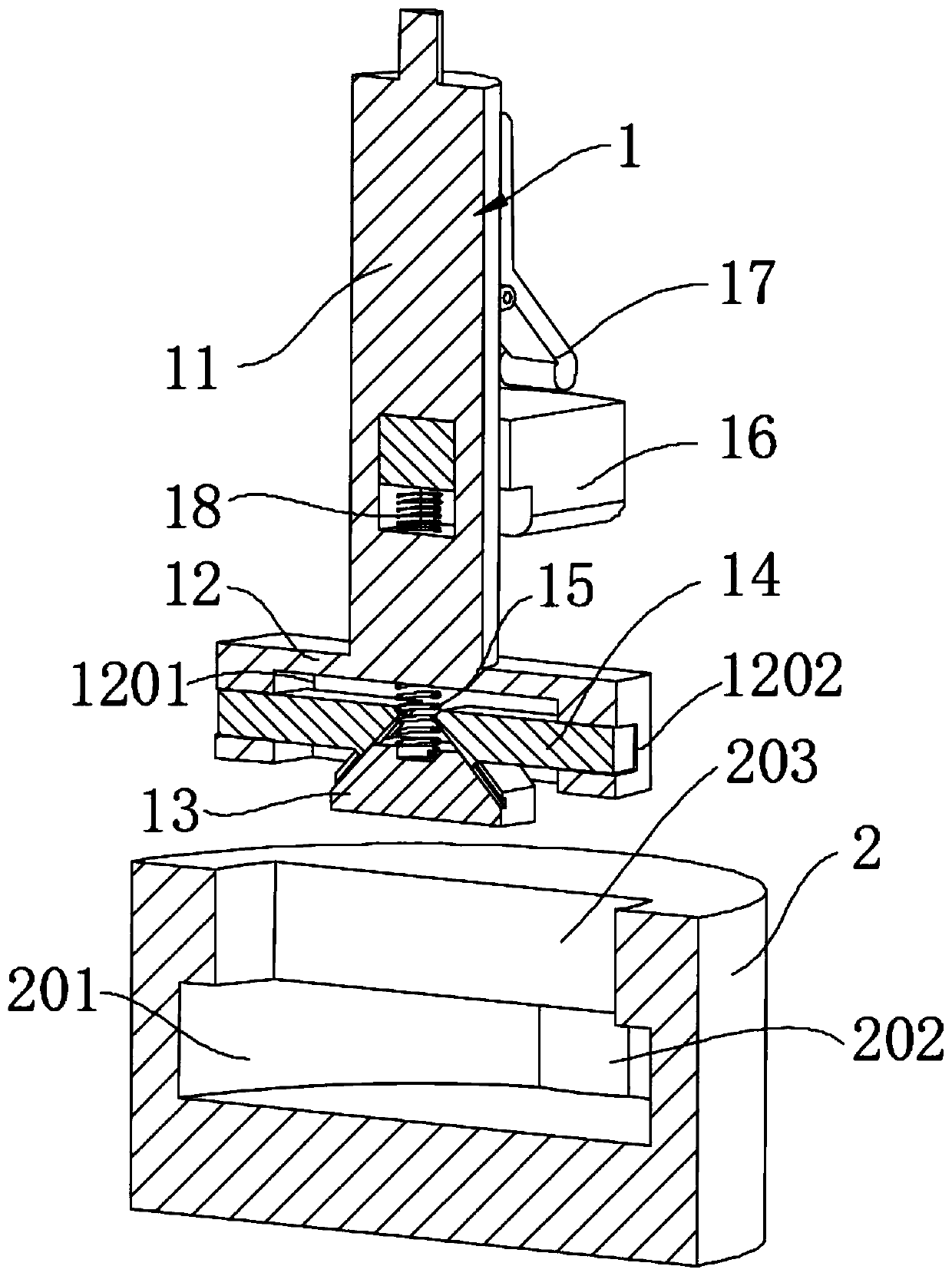 An electric power supply plug-in device