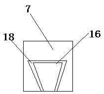 Slicing device for massive rhizome traditional Chinese medicine