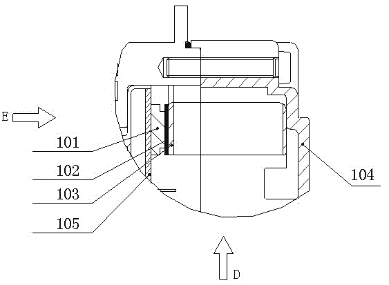 Outer rotor electronic control fan and speed regulating method