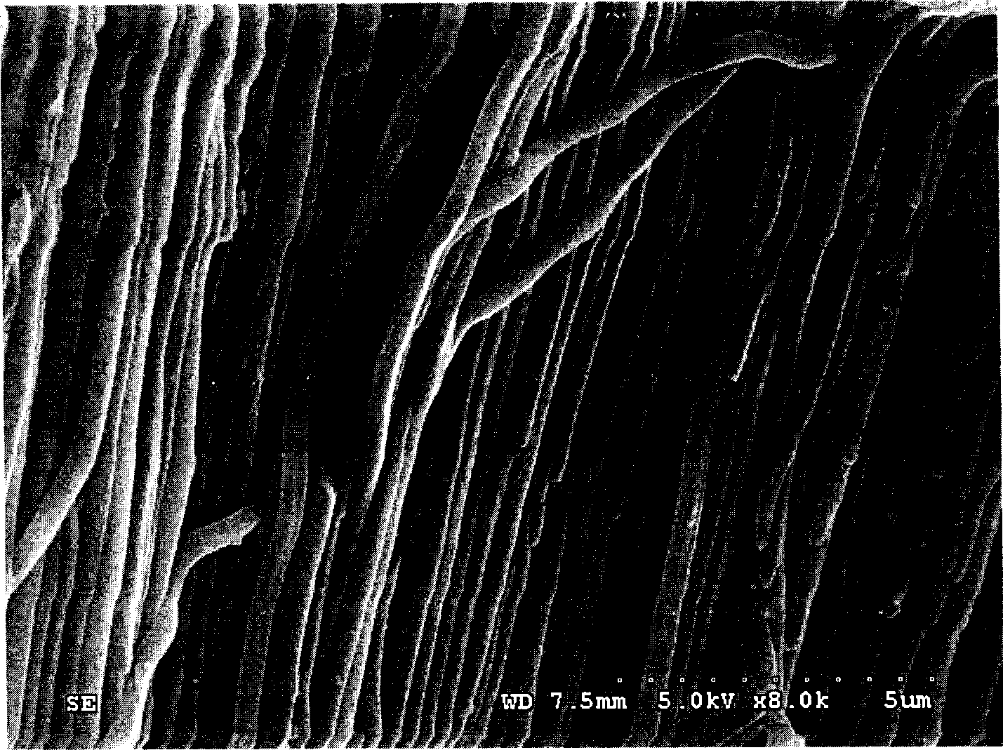 Metal nanometertube preparation method