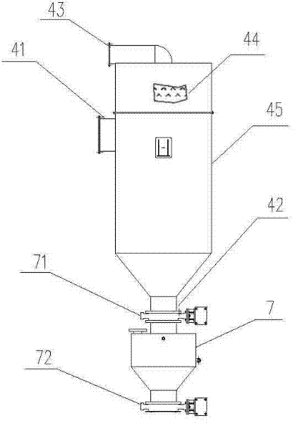 Long-distance pneumatic conveying direct loading-shipping system for bulk materials