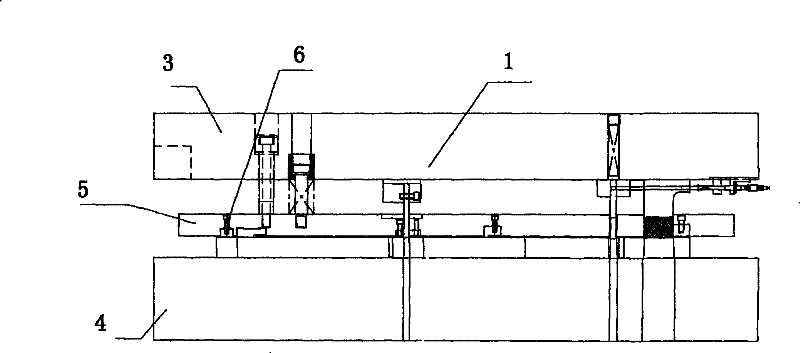 Press forming and processing method for saving motor stator and rotor material as well as device