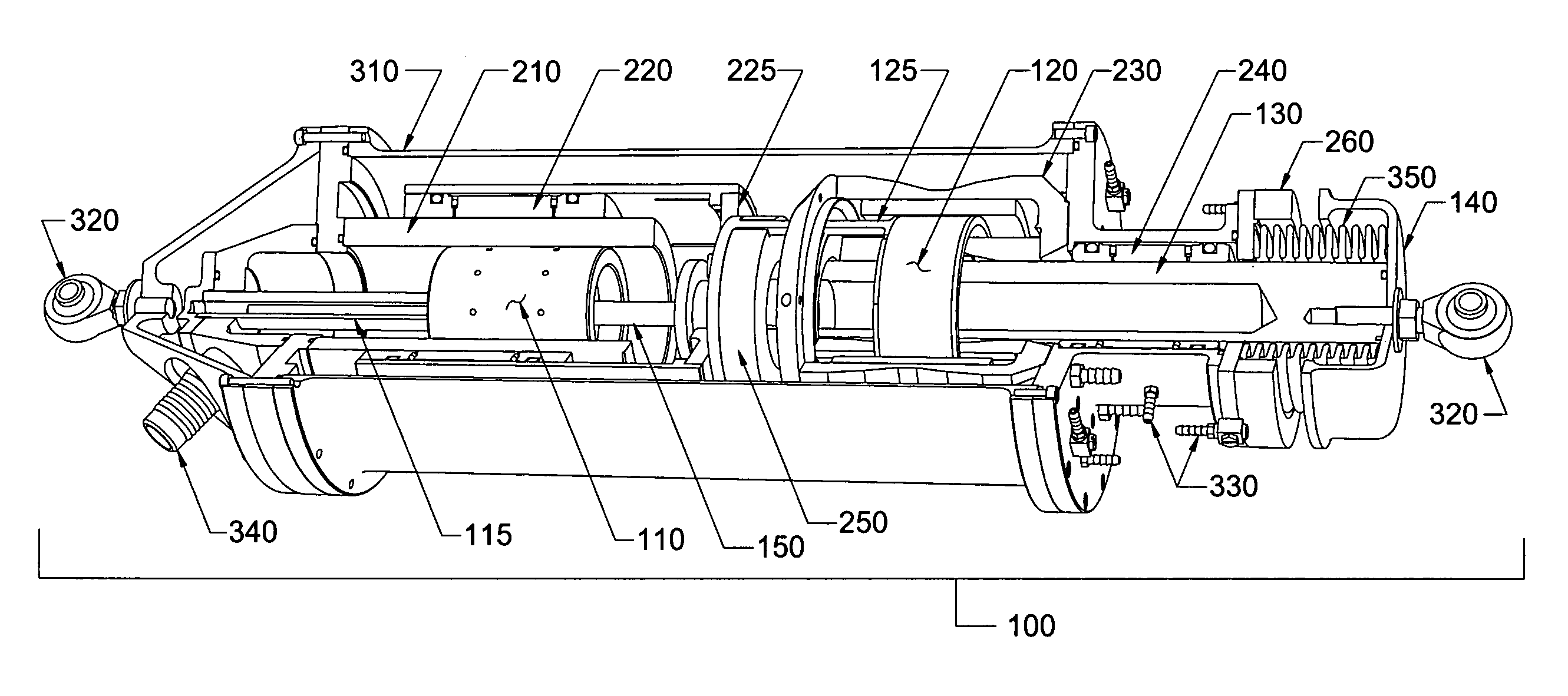 Hybrid pneumatic-magnetic isolator-actuator