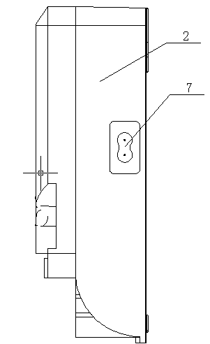 Negative control terminal communication interface bidirectional tester based on electricity larceny preventing device