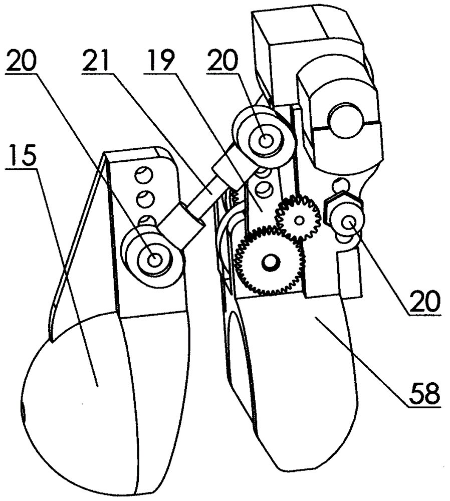 Far knuckle force feedback device