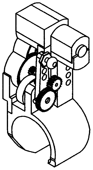 Far knuckle force feedback device