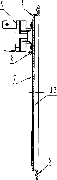 Instantaneous electric kettle heating body