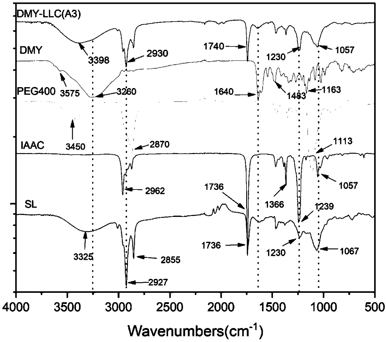 Lipid carrier with sustained-release function for polyphenols medicines with low water solubility, method for preparing lipid carrier and application thereof