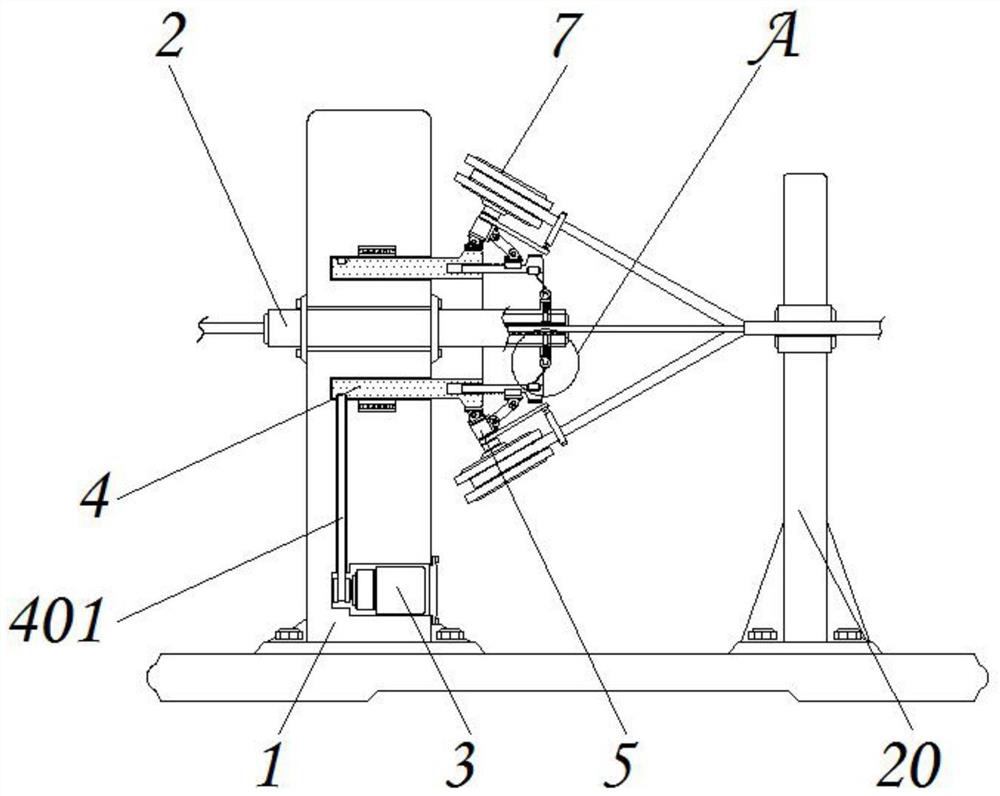 Wrapping device for production of ultralow-temperature insulated superconducting electromagnetic wire