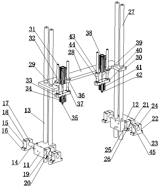 Alloy aluminum plate locking apparatus for pre-coated laminating machine