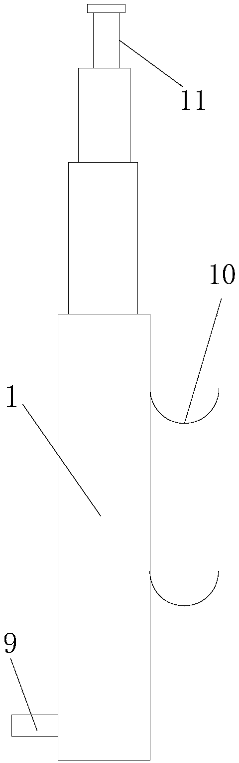 Temporary and rapid sealing device and method for mine disaster area