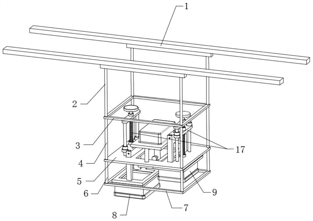 Mammary gland detection instrument with mammary gland compression plate structure