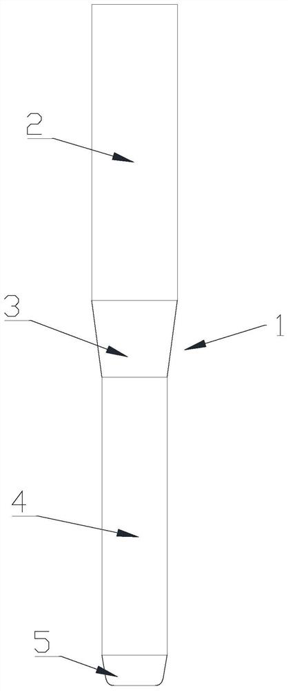 Oil seal transition sleeve and opening expanding tool for machining oil seal transition sleeve