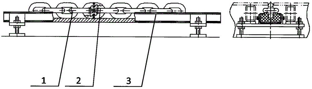 Intelligent ground centralized flexible conveying system