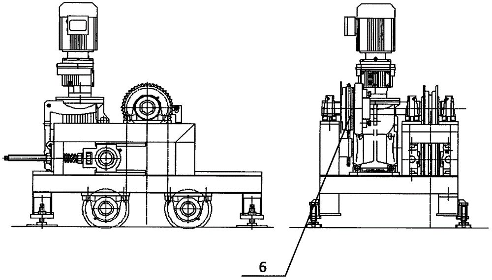 Intelligent ground centralized flexible conveying system