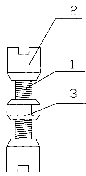 Steel column splicing three-dimensional adjusting method