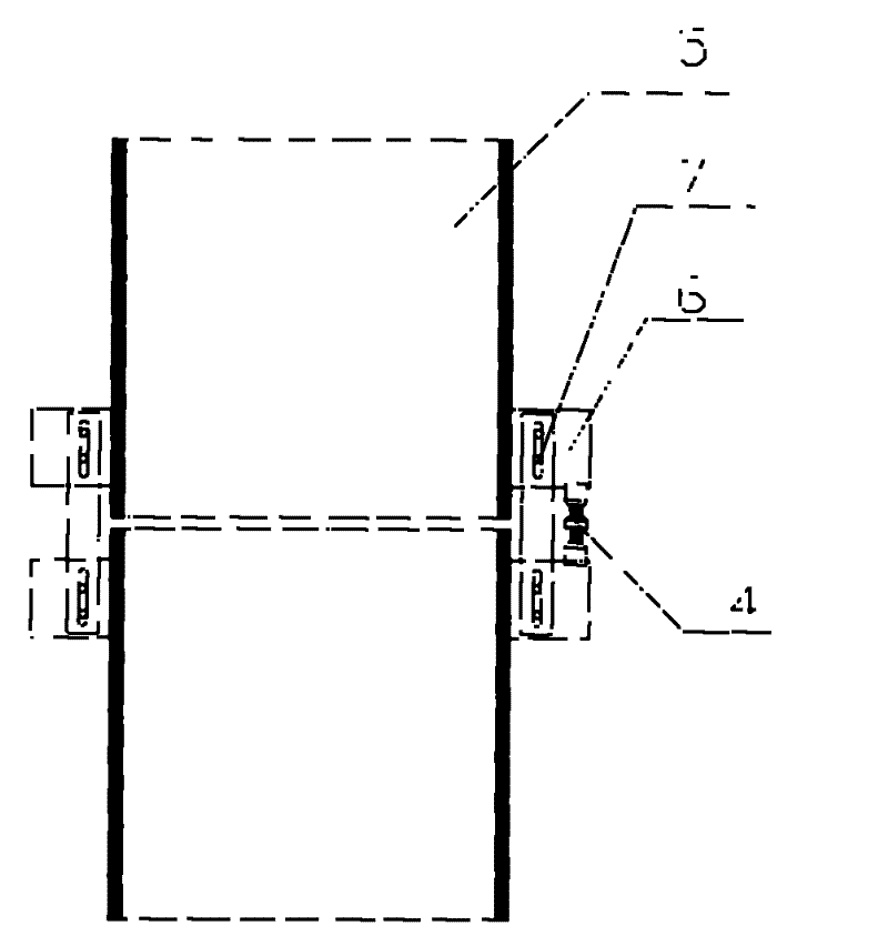 Steel column splicing three-dimensional adjusting method