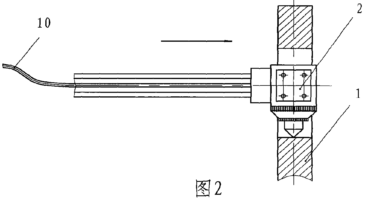 Laser machining apparatus for main-bearing cracker of engine cylinder