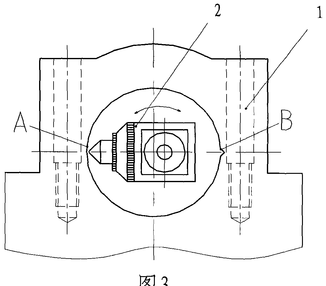 Laser machining apparatus for main-bearing cracker of engine cylinder