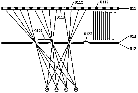 Moire-fringe-free 3D-LED display system