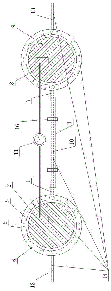 Installation method of distributed sensing optical fiber for monitoring steel structure strain