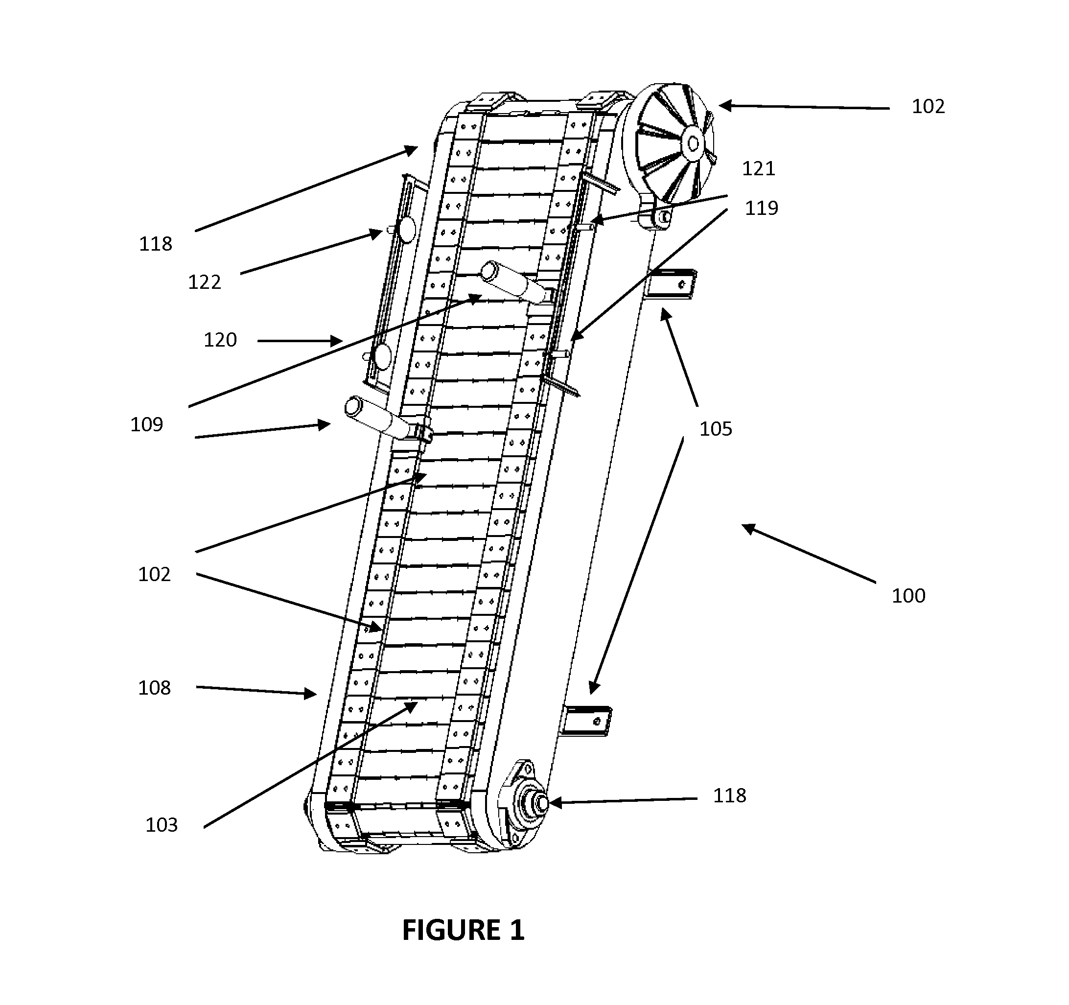 Endless Belt Arm Exercise Device With Braking Mechanism