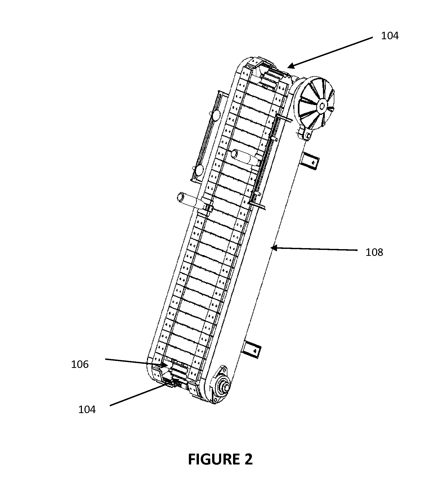 Endless Belt Arm Exercise Device With Braking Mechanism