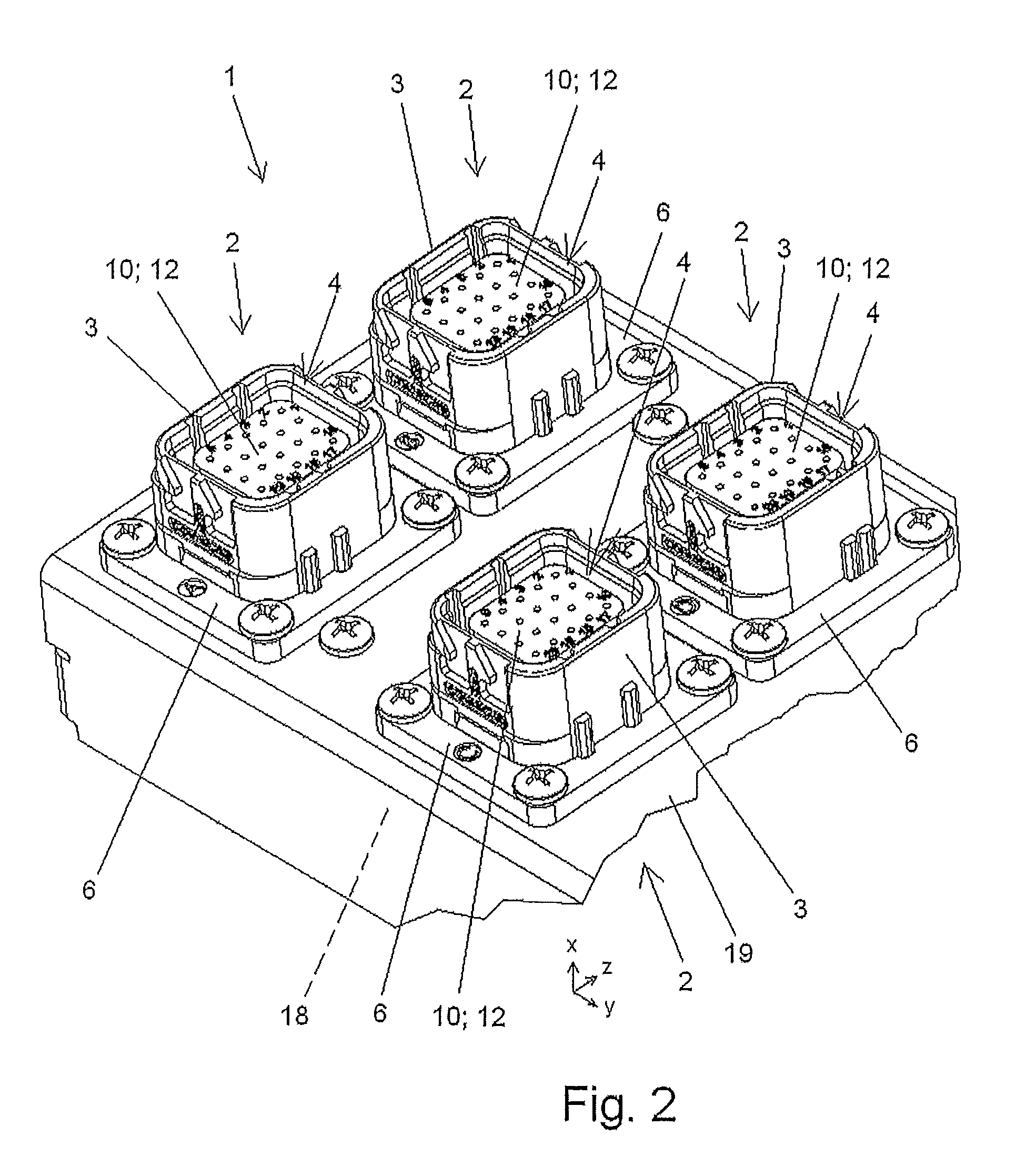 Plug/socket arrangement