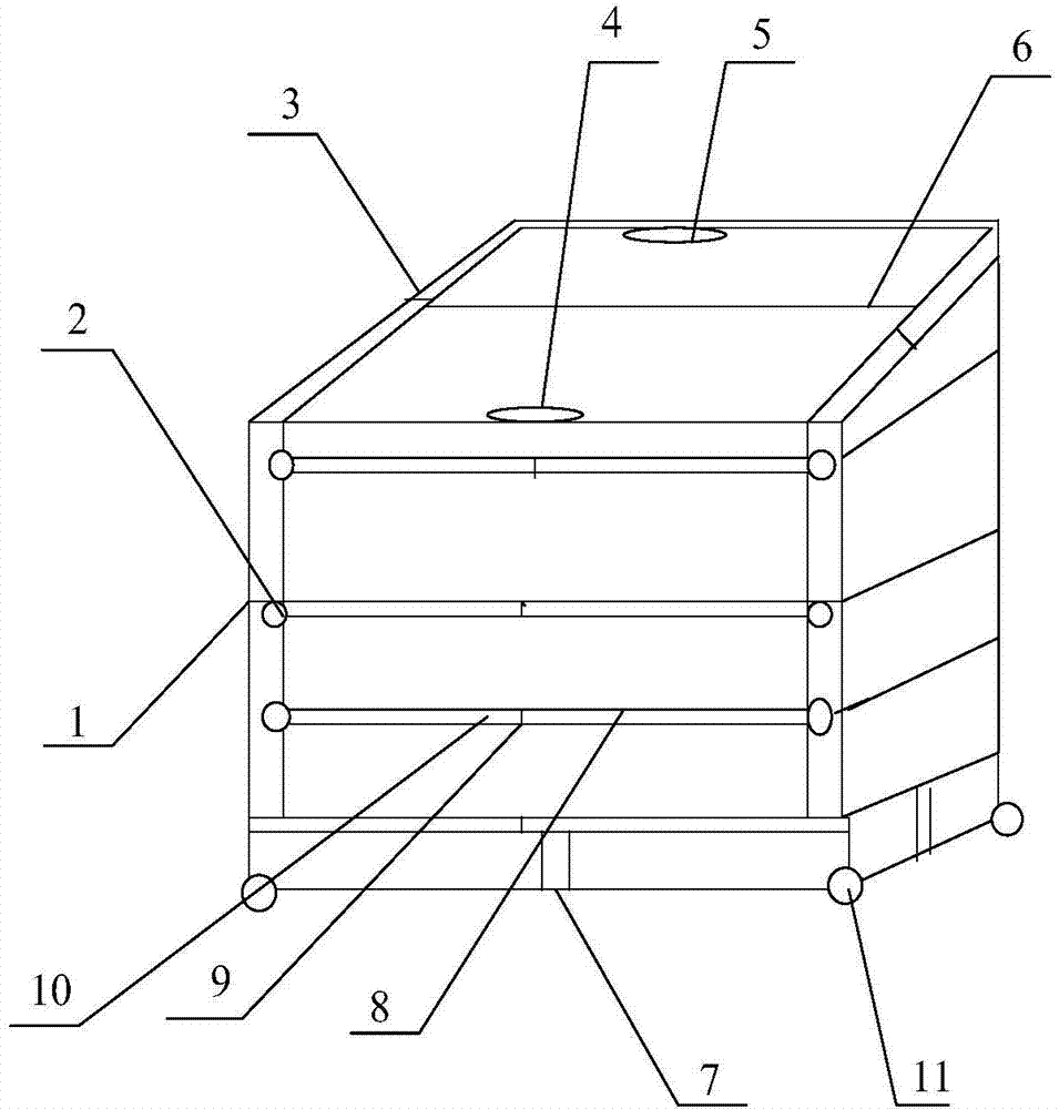 Novel adjustable steel structure splicing support