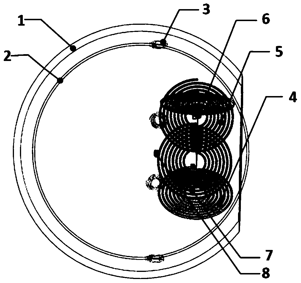 Space radio energy transmission method, device and application