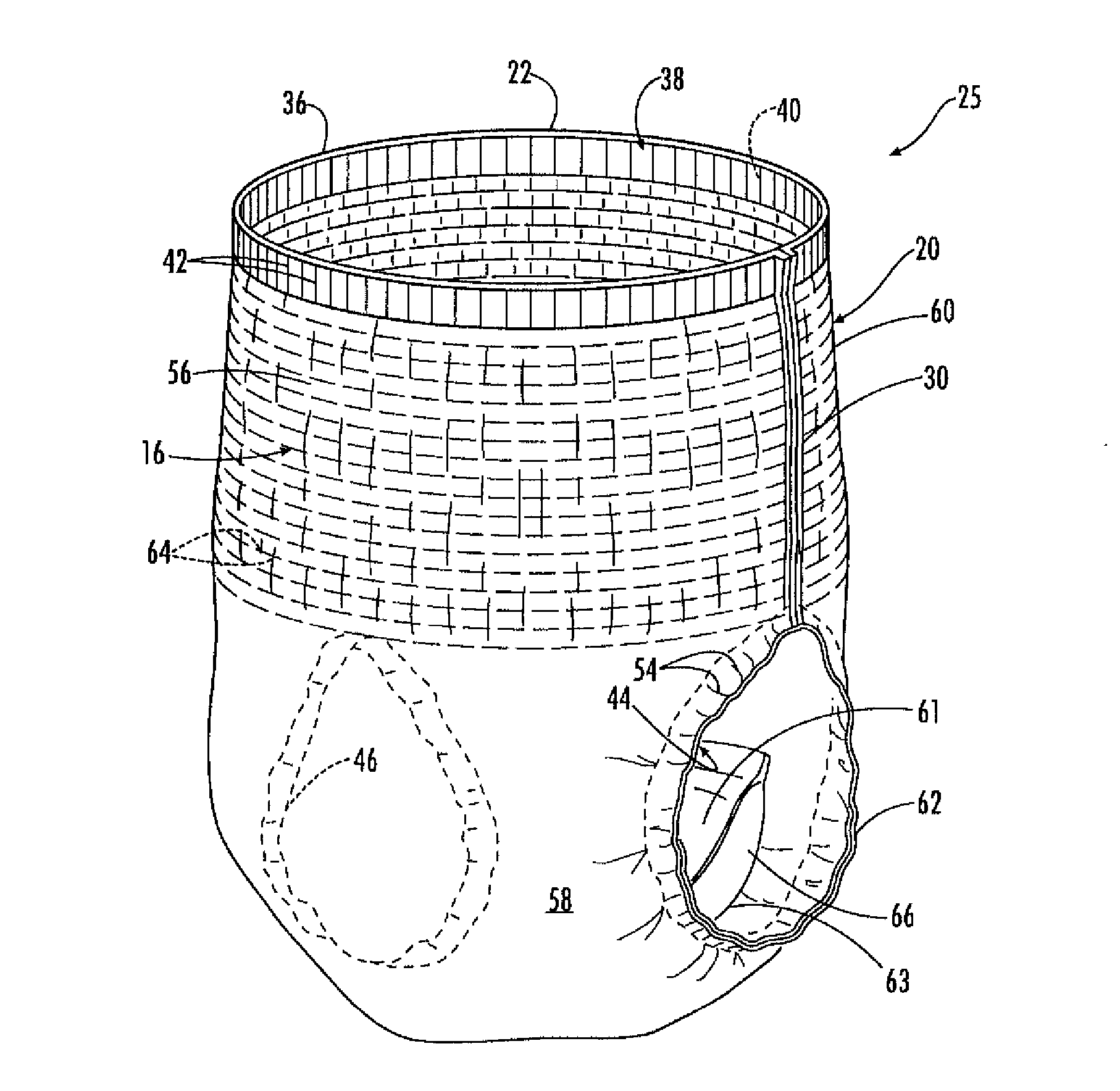 Disposable Undergarment and Related Manufacturing Equipment and Processes