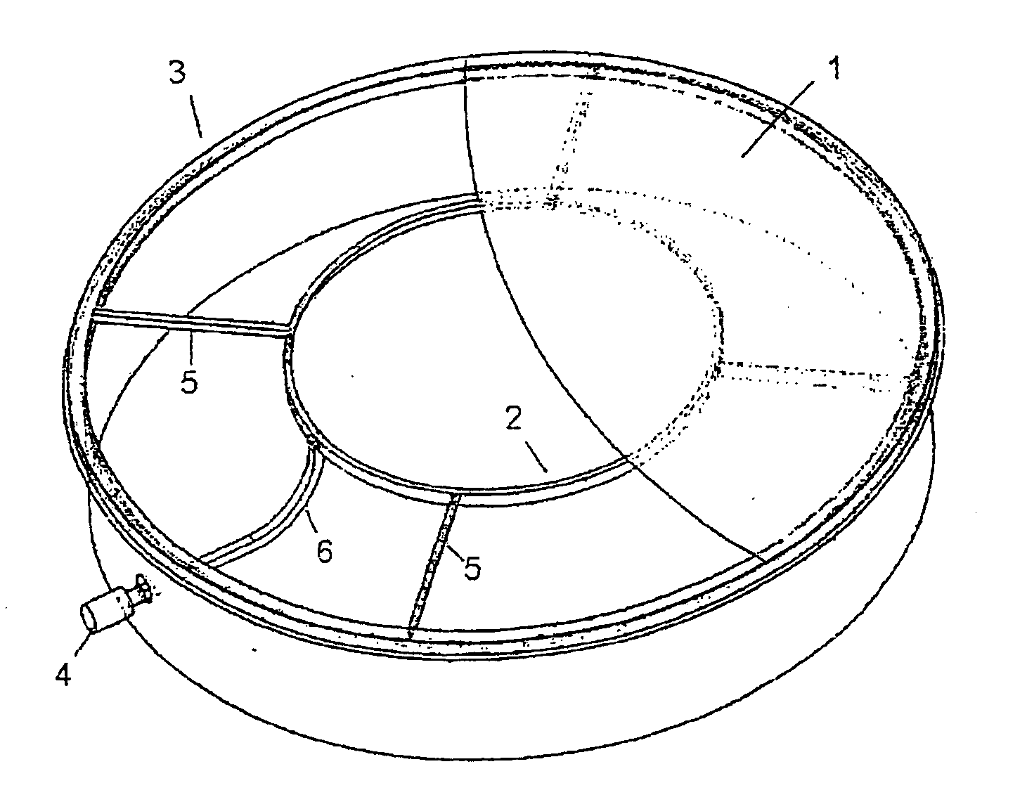 Method and system for ultrasound excitation of structures of any geometry for the purpose of reducing friction