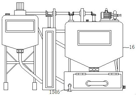 Pulp boiling device with self-cleaning function, for crisp food production